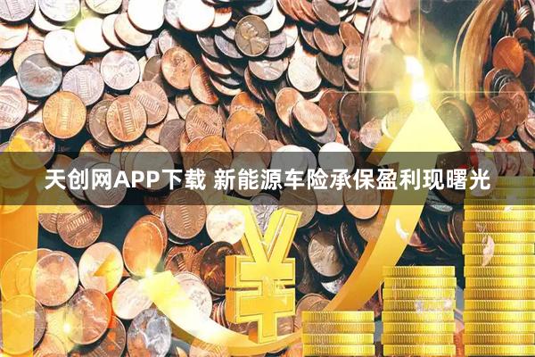 天创网APP下载 新能源车险承保盈利现曙光