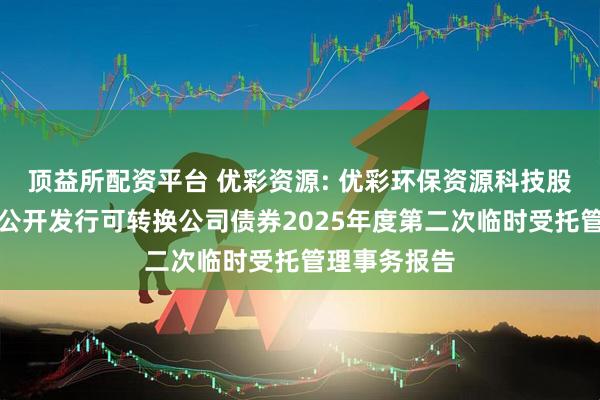 顶益所配资平台 优彩资源: 优彩环保资源科技股份有限公司公开发行可转换公司债券2025年度第二次临时受托管理事务报告